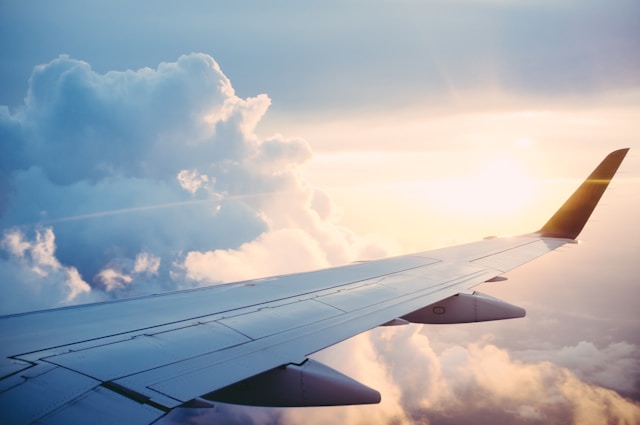 Dans l'Avion